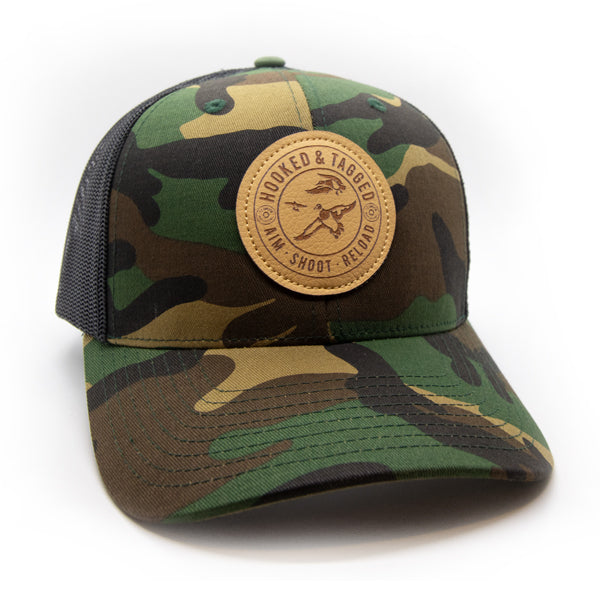 Aim. Shoot. Reload. Patch Hat