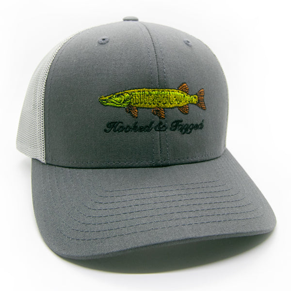 Fish of 10k Casts Embroidered Hat Hooked Tagged Inc