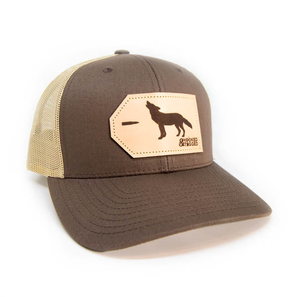 H&T Coyote Patch Hat - (Curved-Brim)